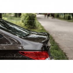 4 499 р. Лип спойлер HS-2 Hyundai Solaris RBr седан дорестайлинг (2010-2014) (Неокрашенный)  с доставкой в г. Керчь. Увеличить фотографию 5