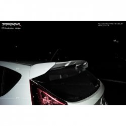 4 699 р. Спойлер TopKontur Design Hyundai Solaris RBr хэтчбэк дорестайлинг (2010-2014) (Неокрашенный)  с доставкой в г. Керчь. Увеличить фотографию 4