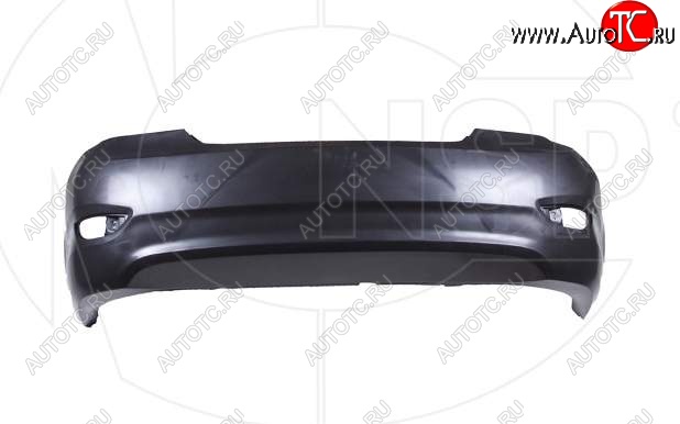 2 799 р. Бампер задний NSP Hyundai Solaris RBr седан дорестайлинг (2010-2014) (Неокрашенный)  с доставкой в г. Керчь