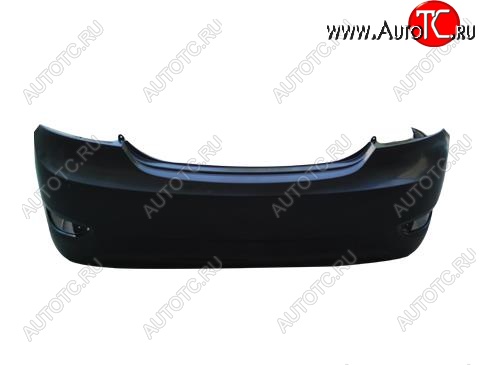 1 999 р. Бампер задний SPARD Hyundai Solaris RBr седан дорестайлинг (2010-2014) (Неокрашенный)  с доставкой в г. Керчь