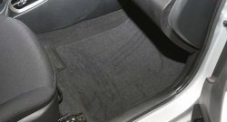 2 204 р. Коврики в салон Element 4 шт. (текстиль) хетчбек Hyundai Solaris RBr хэтчбэк дорестайлинг (2010-2014)  с доставкой в г. Керчь. Увеличить фотографию 4