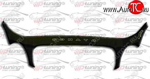 999 р. Дефлектор капота (ТАГАЗ) Russtal Hyundai Sonata EF рестайлинг ТагАЗ (2001-2013)  с доставкой в г. Керчь