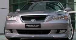 4 499 р. Решётка радиатора Roadruns Hyundai Sonata NF дорестайлинг (2004-2008) (Неокрашенная)  с доставкой в г. Керчь. Увеличить фотографию 3