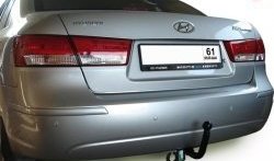 Фаркоп Лидер Плюс Hyundai Sonata  NF (2004-2010) дорестайлинг, рестайлинг