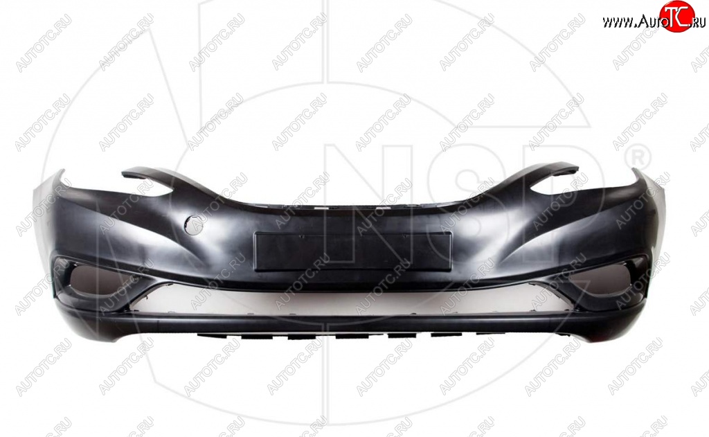 2 349 р. Передний бампер NSP Hyundai Sonata YF (2009-2014) (Неокрашенный)  с доставкой в г. Керчь