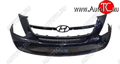 4 799 р. Передний бампер NSP Hyundai Starex/Grand Starex/H1 TQ дорестайлинг (2007-2013) (Неокрашенный)  с доставкой в г. Керчь