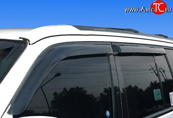 611 р. Дефлекторы окон (ветровики) Novline 4 шт Hyundai Terracan HP дорестайлинг (2001-2004)  с доставкой в г. Керчь