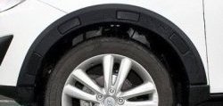 15 499 р. Накладки на колёсные арки CT Hyundai Tucson LM (2010-2017) (Неокрашенные)  с доставкой в г. Керчь. Увеличить фотографию 2
