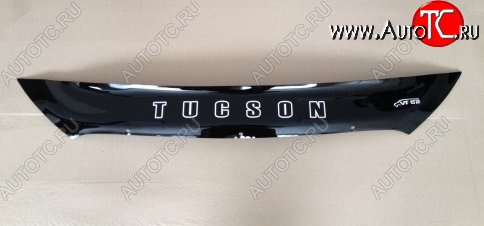 999 р. Дефлектор капота Russtal (короткий) Hyundai Tucson LM (2010-2017)  с доставкой в г. Керчь