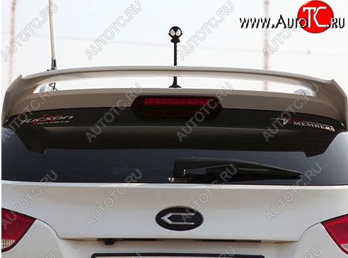 7 149 р. Спойлер CT Hyundai Tucson LM (2010-2017) (Неокрашенный)  с доставкой в г. Керчь