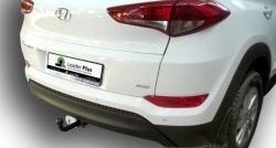 6 999 р. Фаркоп Лидер Плюс. Hyundai Tucson TL дорестайлинг (2015-2018) (Без электропакета)  с доставкой в г. Керчь. Увеличить фотографию 2