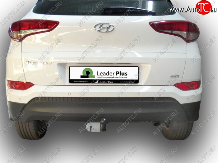 6 999 р. Фаркоп Лидер Плюс. Hyundai Tucson TL дорестайлинг (2015-2018) (Без электропакета)  с доставкой в г. Керчь