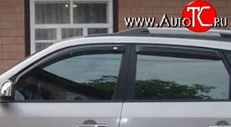 4 199 р. Комплект дефлекторов окон (ветровиков) 4 шт. Novline Hyundai Tucson JM (2004-2010)  с доставкой в г. Керчь