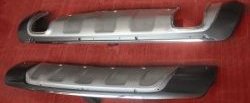 20 549 р. Накладка на задний бампер CT Hyundai Tucson JM (2004-2010) (Неокрашенная)  с доставкой в г. Керчь. Увеличить фотографию 6