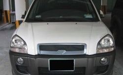 4 599 р. Решётка радиатора RoadRuns Hyundai Tucson JM (2004-2010) (Неокрашенная)  с доставкой в г. Керчь. Увеличить фотографию 2