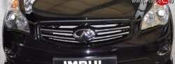 22 199 р. Решётка радиатора Impul INFINITI EX35 J50 (2007-2013) (Неокрашенная)  с доставкой в г. Керчь. Увеличить фотографию 3