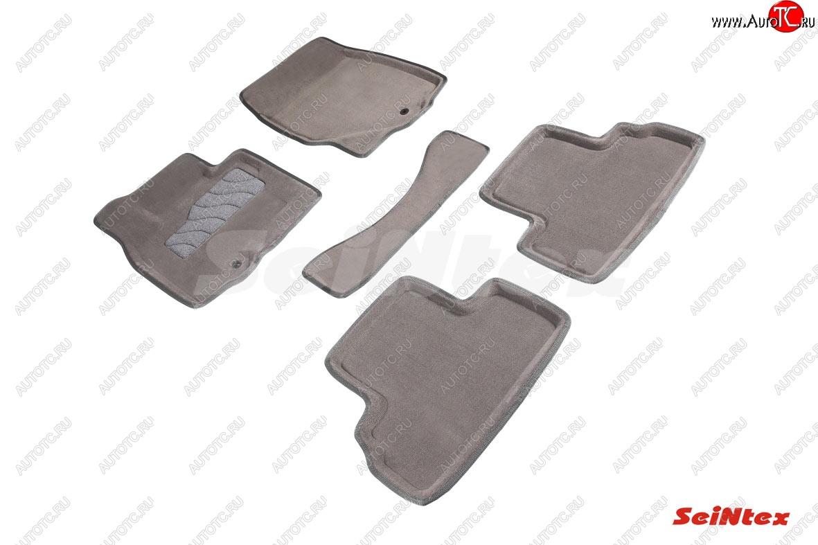 7 999 р. Комплект ворсовых 
ковриков в салон Seintex (3D)  INFINITI EX35  J50 (2007-2013) (Черный)  с доставкой в г. Керчь
