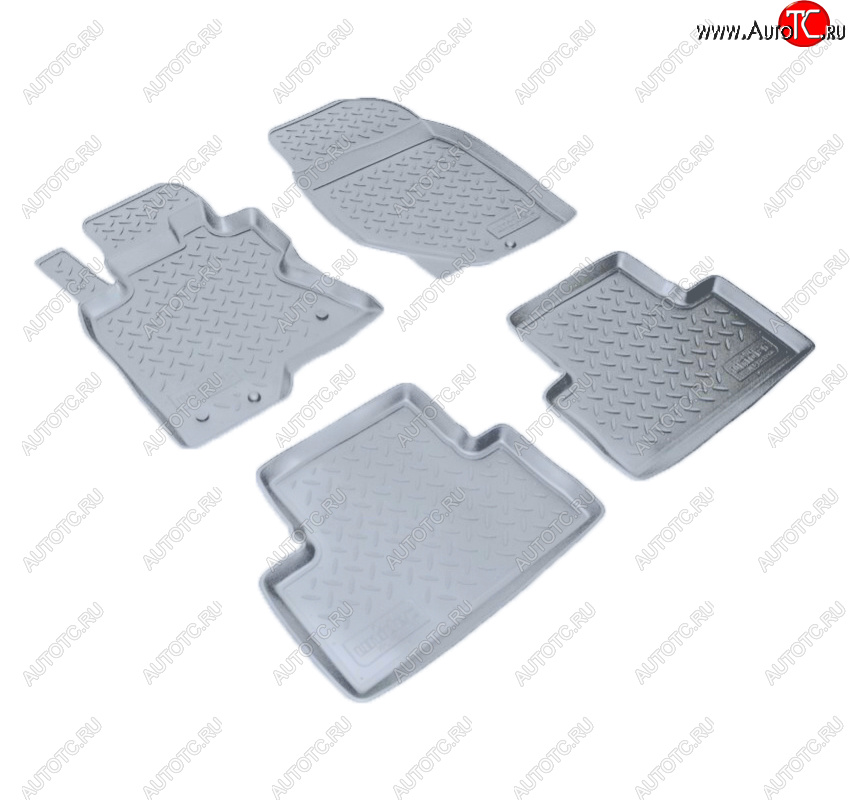 3 459 р. Коврики салона Norplast Unidec  INFINITI EX35  J50 - Qx50  J50 (Цвет: серый)  с доставкой в г. Керчь