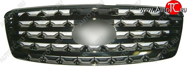 5 849 р. Решётка радиатора SAT (темный хром)  INFINITI FX35  S50 - FX45  S50 (Неокрашенная)  с доставкой в г. Керчь
