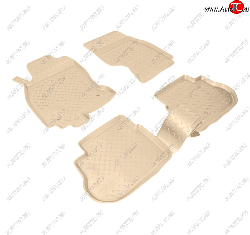 3 459 р. Коврики салона Norplast Unidec  INFINITI FX35  S50 - FX50  S50 (Цвет: бежевый)  с доставкой в г. Керчь