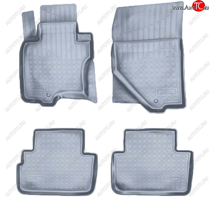 3 459 р. Коврики салона Norplast Unidec  INFINITI FX50  S51 - QX70  S51 (Цвет: серый)  с доставкой в г. Керчь