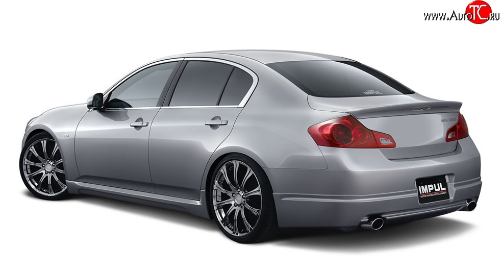 24 999 р. Комплект порогов Impul INFINITI G35 V36 седан (2006-2015) (Неокрашенные)  с доставкой в г. Керчь