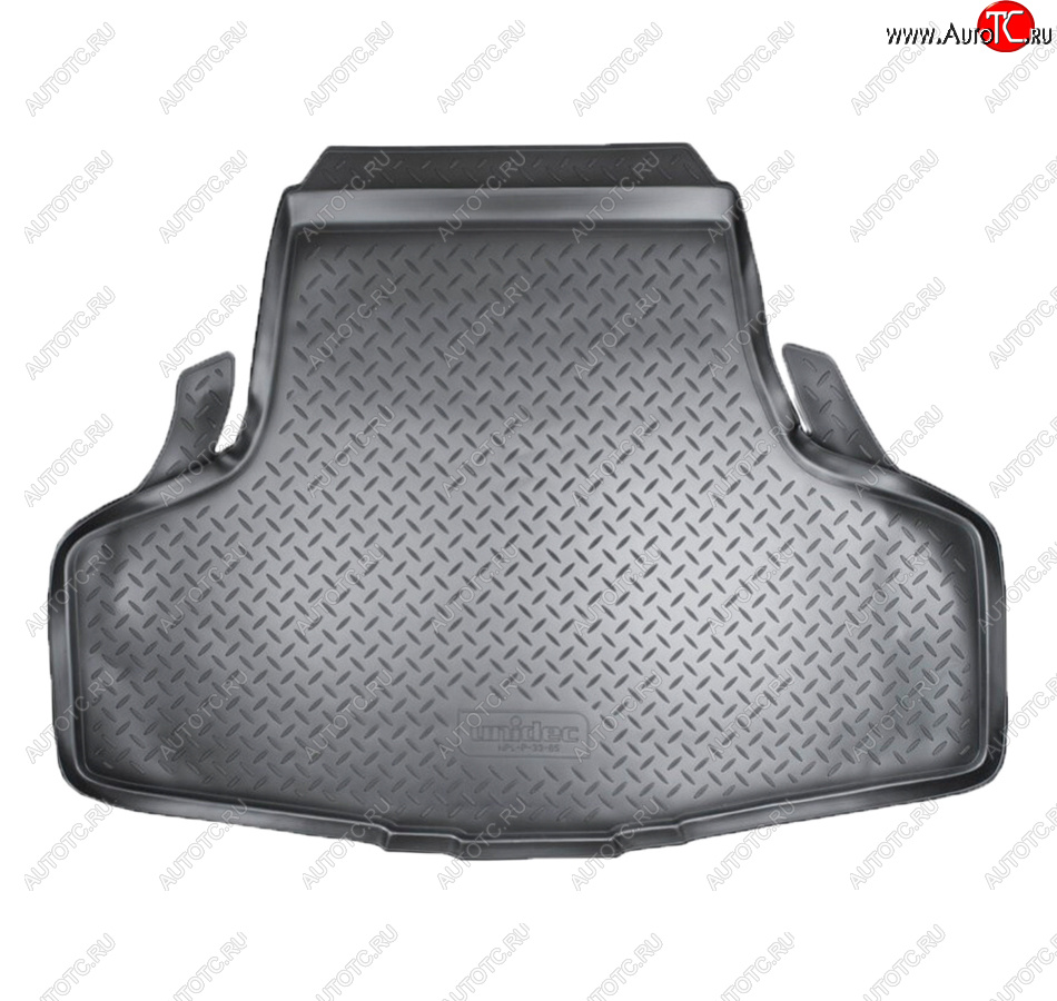 1 799 р. Коврик в багажник Norplast Unidec  INFINITI G35  V36 - G37  V36 (Цвет: черный)  с доставкой в г. Керчь