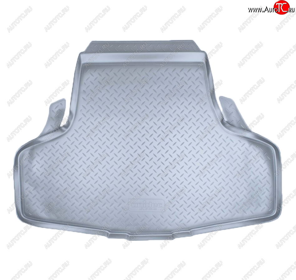 2 199 р. Коврик багажника Norplast Unidec  INFINITI G35  V36 - G37  V36 (Цвет: серый)  с доставкой в г. Керчь