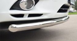 16 299 р. Одинарная защита переднего бампера диаметром 63 мм SLITKOFF  INFINITI JX35 (2012-2014)  с доставкой в г. Керчь. Увеличить фотографию 3