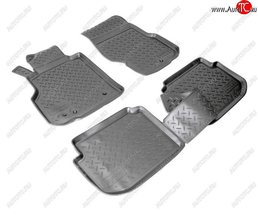 2 989 р. Комплект ковриков в салон Norplast Unidec  INFINITI M (2005-2010) Y50 седан (Цвет: черный)  с доставкой в г. Керчь