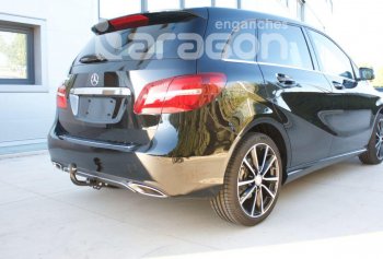 22 699 р. Фаркоп Aragon. (шар A) Mercedes-Benz GLA X156 дорестайлинг (2013-2017)  с доставкой в г. Керчь. Увеличить фотографию 2