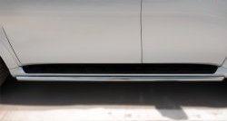 16 549 р. Защита порогов из круглой трубы диаметром 42 мм SLITKOFF INFINITI QX80 Z62 1-ый рестайлинг (2014-2018)  с доставкой в г. Керчь. Увеличить фотографию 2