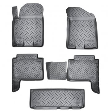 Комплект ковриков в салон Norplast Unidec INFINITI QX56  Z62 - QX80  Z62 (Цвет: черный)