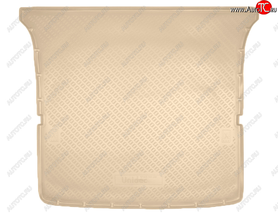 2 779 р. Коврик багажника Norplast Unidec (5 мест)  INFINITI QX56  Z62 (2010-2013), INFINITI QX80  Z62 (2013-2024), Nissan Patrol  6 (2010-2017) (Цвет: бежевый)  с доставкой в г. Керчь
