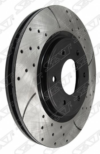 Комплект тормозных дисков SAT (перфорированые, D350) INFINITI QX56  Z62 - QX80  Z62