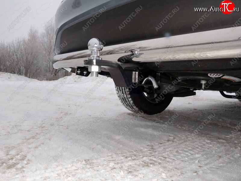17 749 р. Фаркоп (тягово-сцепное устройство) TCC  INFINITI QX60  L50 (2016-2021) рестайлинг (оцинкованный, шар E нержавейка)  с доставкой в г. Керчь