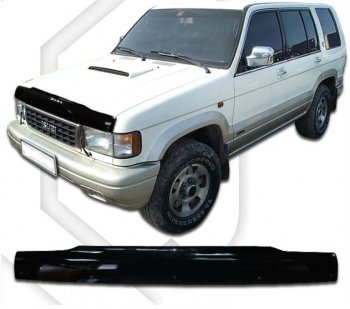 Дефлектор капота (S25,26,69DW) CA Plastic Isuzu Bighorn UBS25GW,UBS69GW 5 дв. 2-ой рестайлинг (1995-1998)