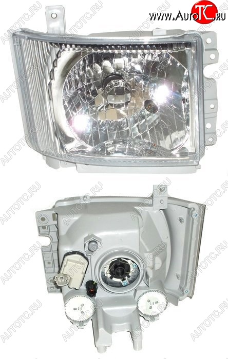 3 799 р. Правая фара SAT  Isuzu Elf (NPR75) (2006-2014)  дорестайлинг  с доставкой в г. Керчь