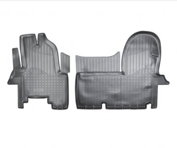 Комплект ковриков в салон Norplast Unidec Iveco Daily (2006-2014) (Цвет: черный)