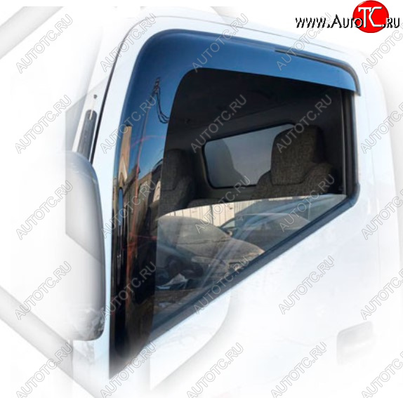 2 199 р. Дефлектора окон CA-Plastic JAC N56 рестайлинг (2016-2022) (Classic полупрозрачный)  с доставкой в г. Керчь