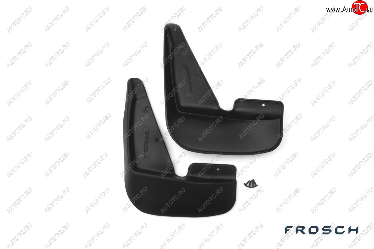 4 799 р. Брызговики Frosch Jeep Compass MK рестайлинг (2011-2015) (Передние)  с доставкой в г. Керчь