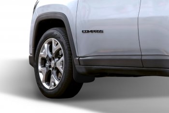 4 799 р. Брызговики Frosch Jeep Compass MK рестайлинг (2011-2015) (Передние)  с доставкой в г. Керчь. Увеличить фотографию 2