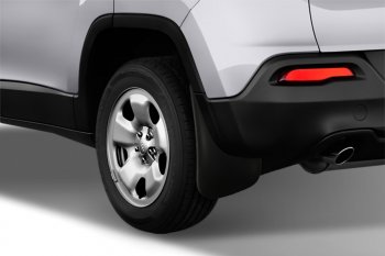 88 р. Брызговики Frosch (optimum, в коробке) Jeep Grand Cherokee WK2 1-ый рестайлинг (2013-2018) (Задние)  с доставкой в г. Керчь. Увеличить фотографию 2