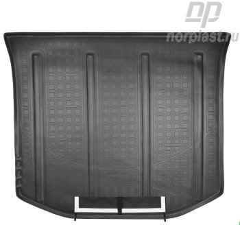 Коврик багажника Norplast Unidec Jeep Grand Cherokee WK2 1-ый рестайлинг (2013-2018) (Черный, с погрузочным ковриком (фартуком))