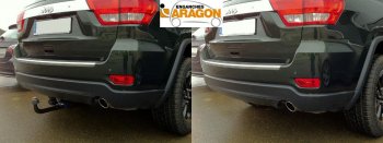 Фаркоп Aragon.(шар V) Jeep Grand Cherokee WK2 1-ый рестайлинг (2013-2018)
