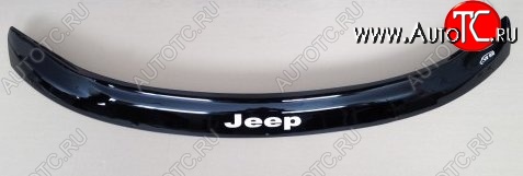 999 р. Дефлектор капота Russtal Jeep Grand Cherokee WK2 дорестайлинг (2010-2013)  с доставкой в г. Керчь