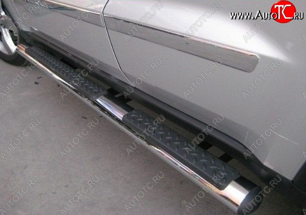 9 999 р. Пороги Original Design Chrome Jeep Grand Cherokee WK2 дорестайлинг (2010-2013)  с доставкой в г. Керчь