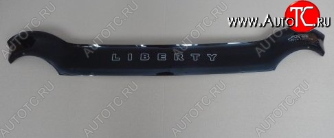 999 р. Дефлектор капота Russtal Jeep Liberty KJ дорестайлинг (2001-2004)  с доставкой в г. Керчь