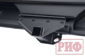 68 879 р. Бампер задний силовой РИФ (стандарт) Jeep Wrangler JK 3 дв. дорестайлинг (2006-2010) (С квадратом под фаркоп и фонарями)  с доставкой в г. Керчь. Увеличить фотографию 5