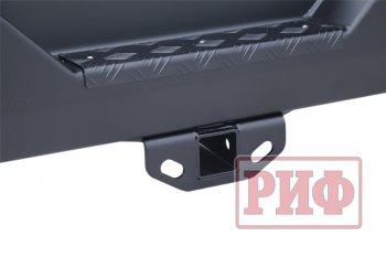 68 879 р. Бампер задний силовой РИФ (стандарт) Jeep Wrangler JK 3 дв. дорестайлинг (2006-2010) (С квадратом под фаркоп и фонарями)  с доставкой в г. Керчь. Увеличить фотографию 8